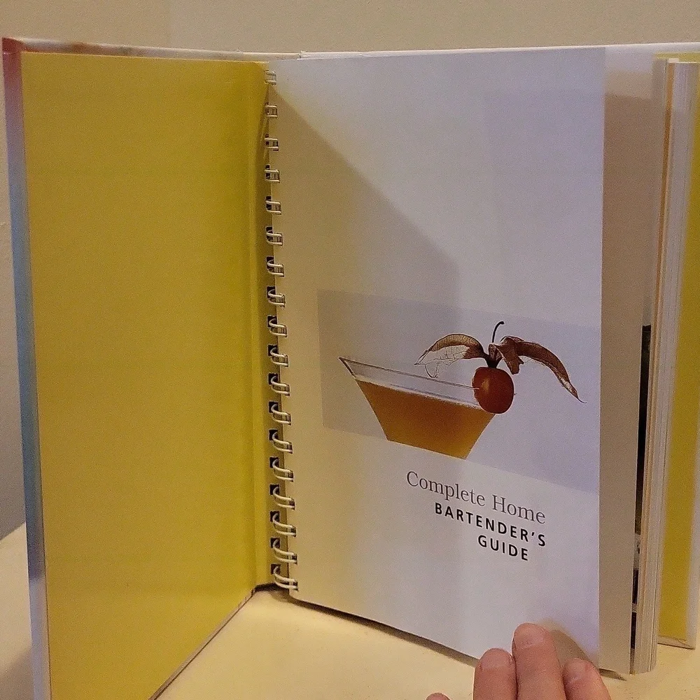 Complete home bartender guide, 780 recipes, spiral binder